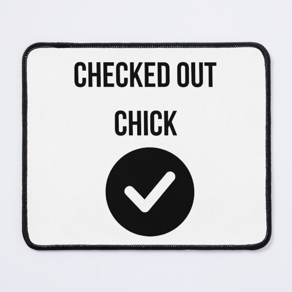 Item preview, Checked Out Chick designed and sold by Solver88.