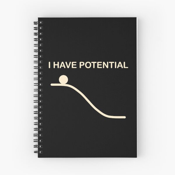Item preview, Funny Physics Design: I Have Potential Energy designed and sold by Rami Khalifah.