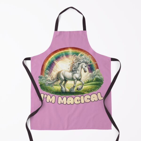 Item preview, Magical Unicorn with Rainbow Design I'm Magical Fantasy designed and sold by Victor Shadehorn.