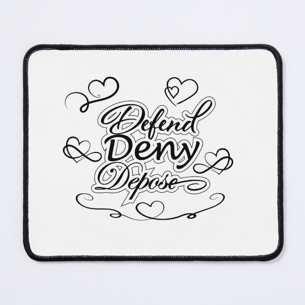 Item preview, Defend Deny Depose designed and sold by wisestwol.