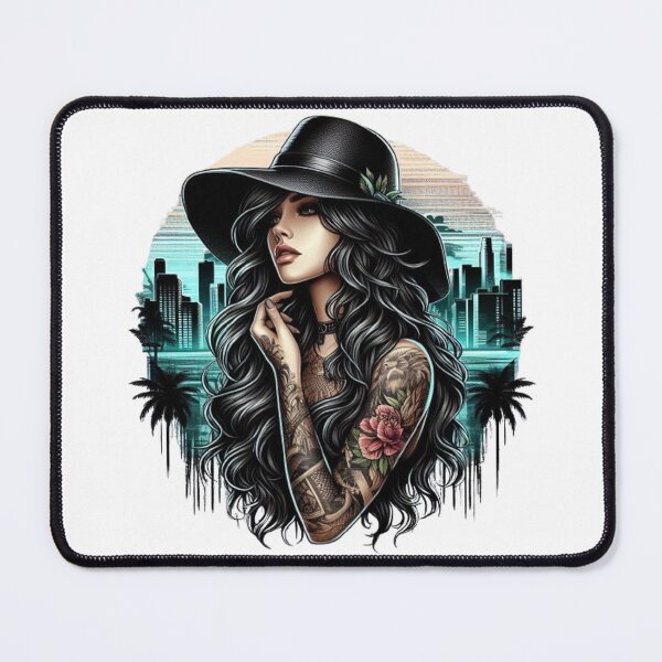 Item preview, Copie de "The Lady in the Black Hat" designed and sold by CHRIST5000.