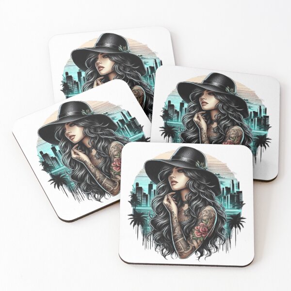 Item preview, Copie de "The Lady in the Black Hat" designed and sold by CHRIST5000.