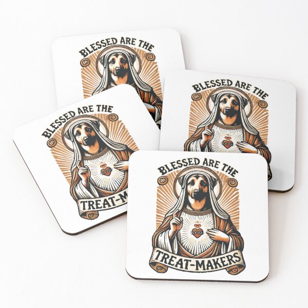 Item preview, Blessed Are the Treat-Makers - Funny Holy Dog Humor designed and sold by chantastical.