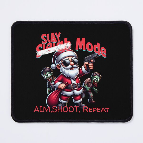 Item preview, SANTA ZOMBIE HUNTER designed and sold by Geno59l.
