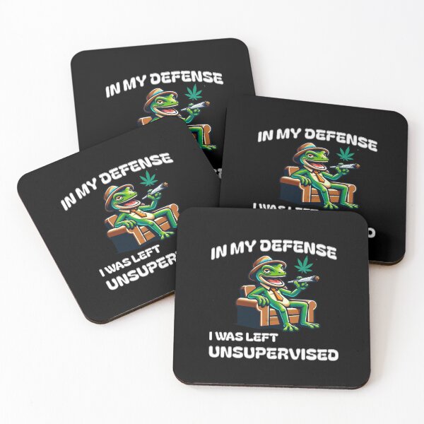 Item preview, "In my defense, I was left unsupervised" designed and sold by karinasalwaszka.