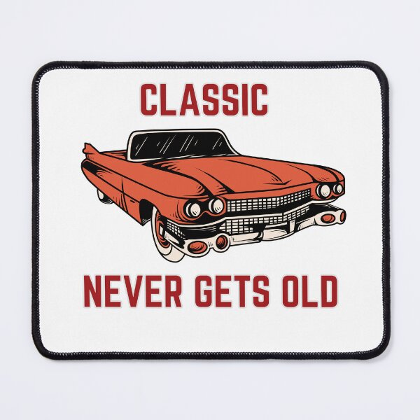 Item preview, Classic Never Gets Old - Retro Vintage Car Design designed and sold by alkareem-ca.