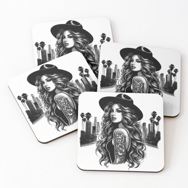 Item preview, Copie de "The Lady in the Black Hat" designed and sold by CHRIST5000.