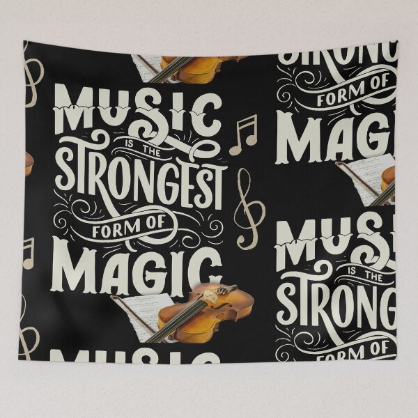 Item preview, Music Is The Strongest Form Of Magic Design designed and sold by EarthArtDesigns.