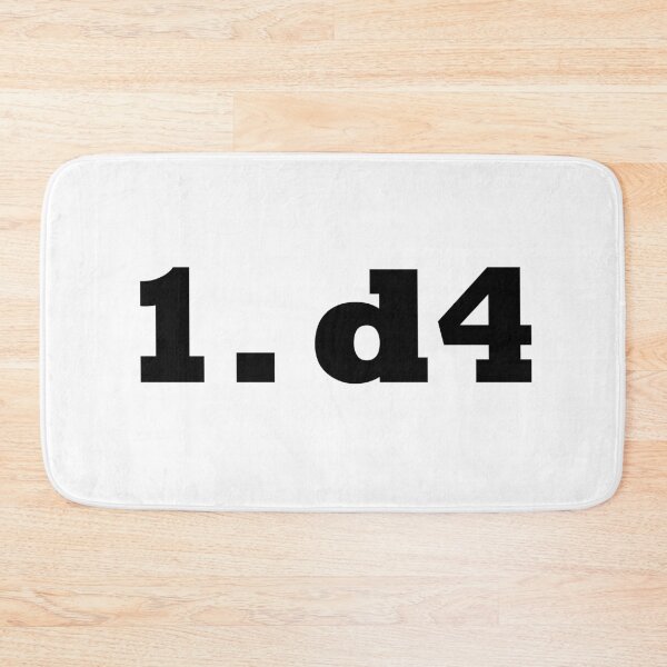 Item preview, 1. d4 Chess Move Opening chess player pro designed and sold by The2Art.