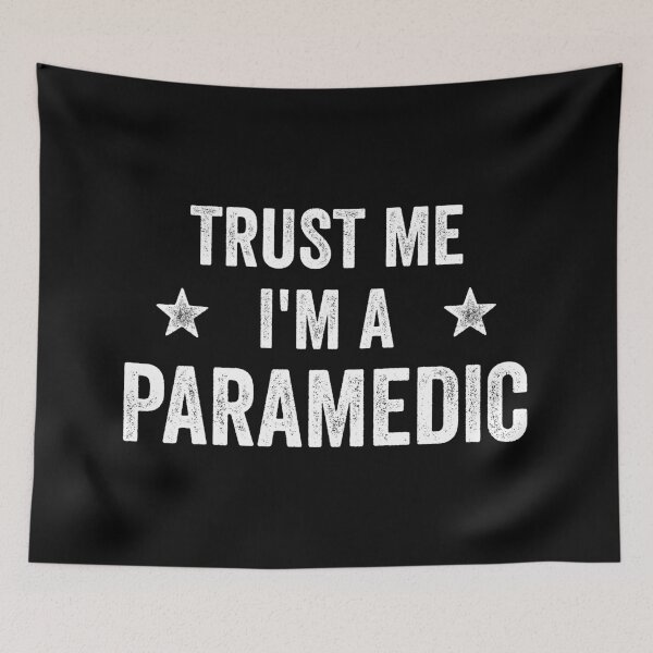 Item preview, Trust Me I'm A Paramedic Vintage Funny Paramedic designed and sold by RareBunny.