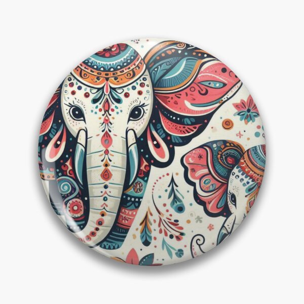 Item preview, Beautful Bohemian Elephants designed and sold by cookieworks213.