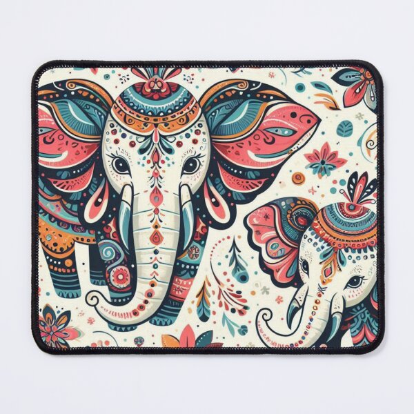 Item preview, Beautful Bohemian Elephants designed and sold by cookieworks213.