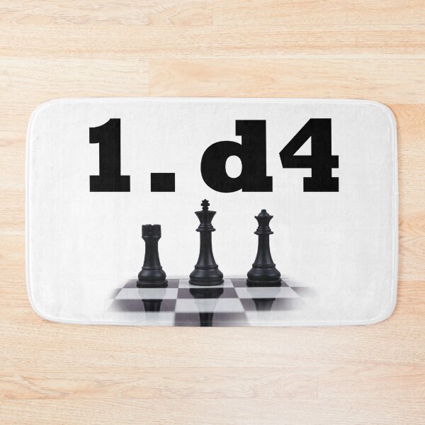 Item preview,  1. d4 Chess Move Opening, Chess table chess pro player designed and sold by The2Art.