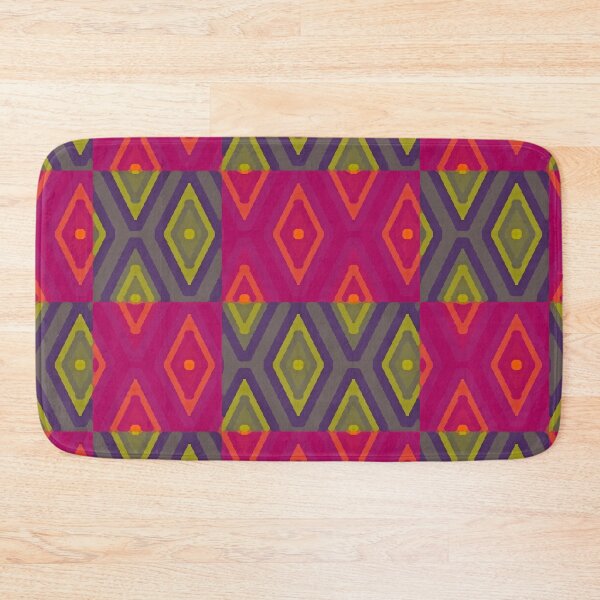 Item preview, Gypsy 70s Patchwork in Pink designed and sold by Sharon Schwalbe.