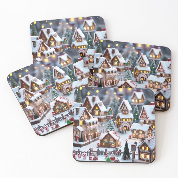 Item preview, Gingerbread Village  designed and sold by ACuriousshoppe.