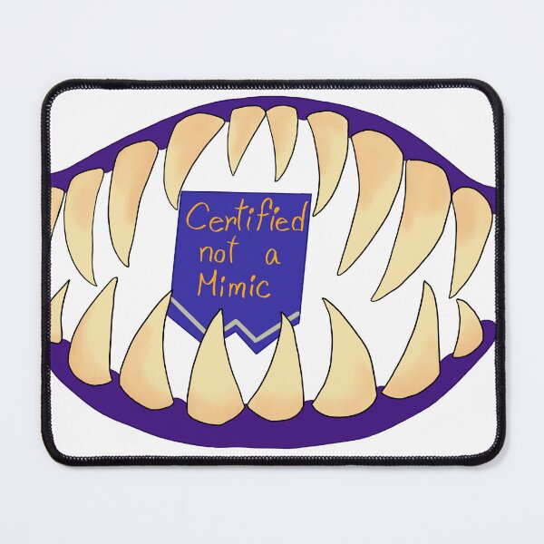 Item preview, Certified Not a Mimic designed and sold by Skittles-Corner.