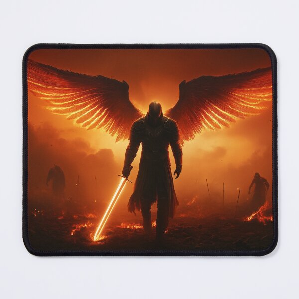Item preview, The Angel of Flame and Justice designed and sold by Carlos Monteiro.