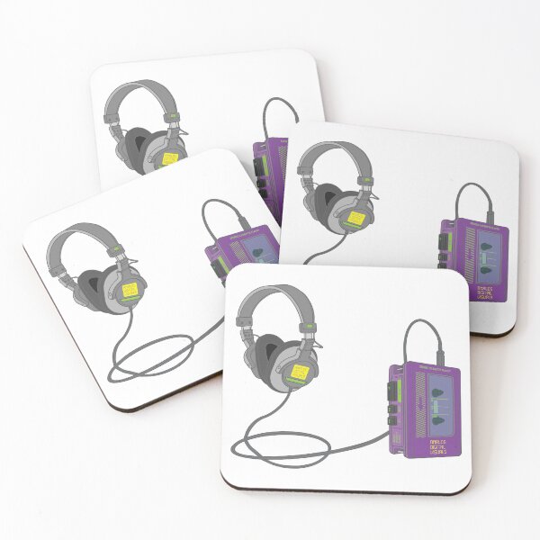 Item preview, Analog Music Vibes – Walkman Design (Cadmium Violet Colorway) Analog / Music designed and sold by analogdigitalvz.