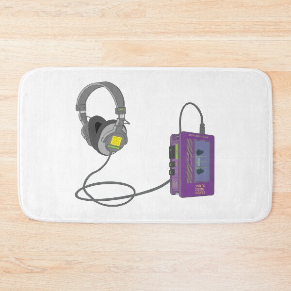 Item preview, Analog Music Vibes – Walkman Design (Cadmium Violet Colorway) Analog / Music designed and sold by analogdigitalvz.