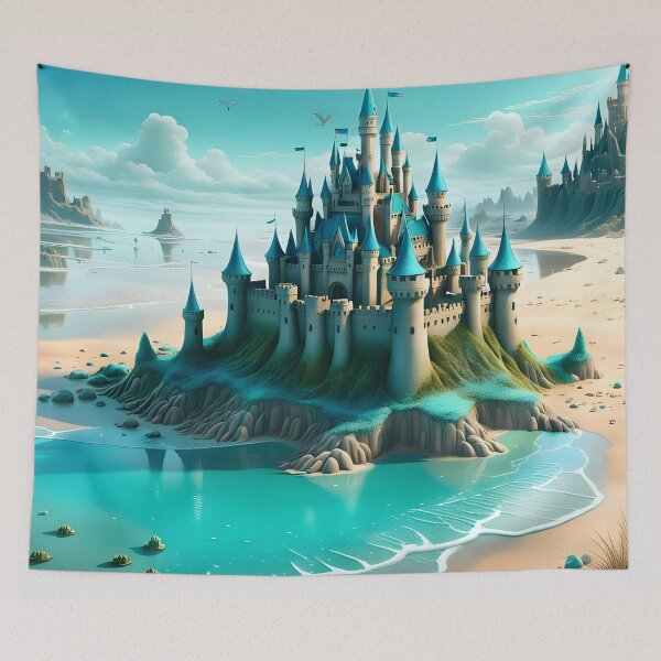Item preview, Cinderella Castles in the Sand designed and sold by ACuriousshoppe.