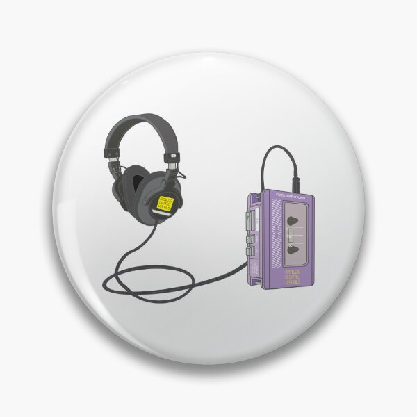 Item preview, Vintage Cassette Player Aesthetic (Lilac Breeze Colorway) Analog / Music designed and sold by analogdigitalvz.