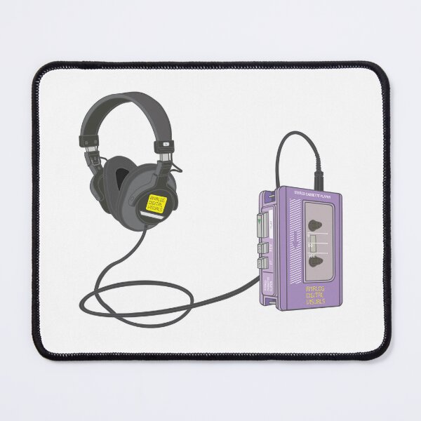 Item preview, Vintage Cassette Player Aesthetic (Lilac Breeze Colorway) Analog / Music designed and sold by analogdigitalvz.