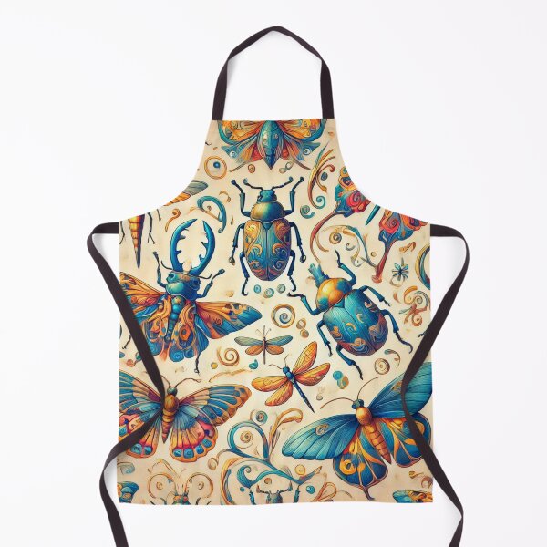 Item preview, Vibrant Insect Pattern designed and sold by Porosenok.