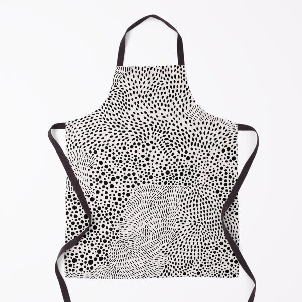 Item preview, Black and White Swirling Dot Pattern designed and sold by BONBcreative.