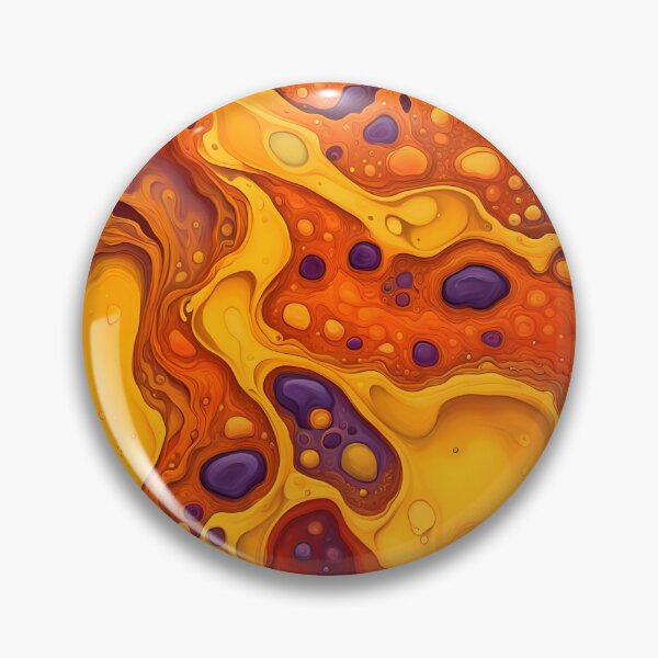 Item preview, Fiery Fusion: Bold Abstract Fluid Art Design designed and sold by AussieMuma.