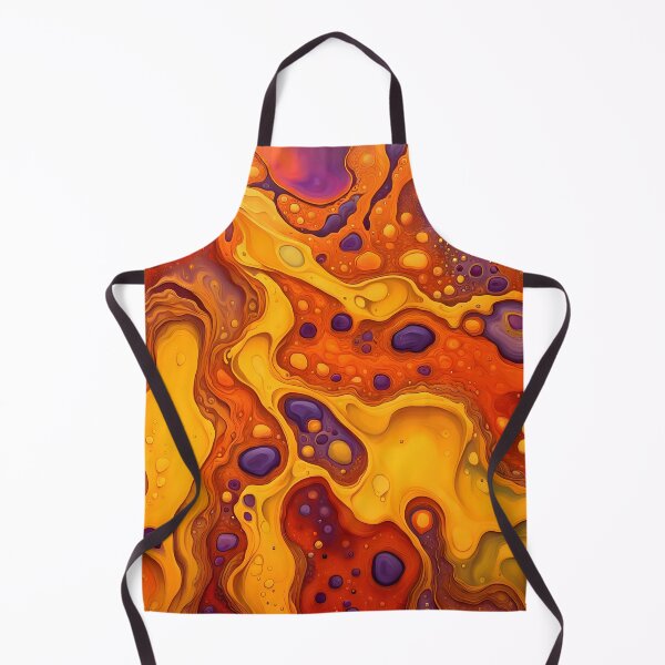 Item preview, Fiery Fusion: Bold Abstract Fluid Art Design designed and sold by AussieMuma.