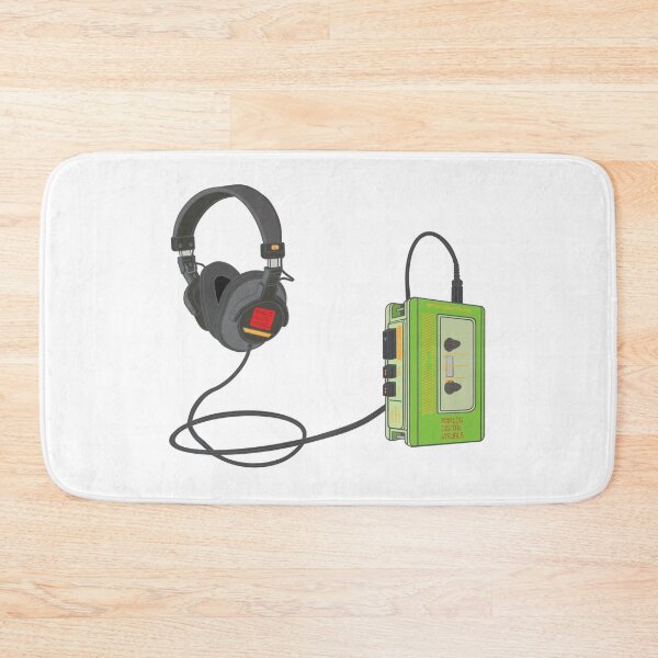 Item preview, Vintage Cassette Player Aesthetic (Yellow-Green Colorway) Analog / Music designed and sold by analogdigitalvz.
