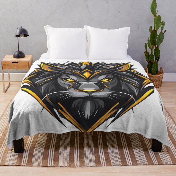 Item preview, A fierce Lion Face Illustration graphic design designed and sold by ThaiArtShop.