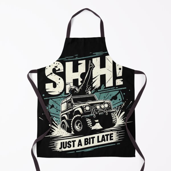 Item preview, SHHH! Just a Bit Late - Illustrative Graphic Design designed and sold by Eksama Design.