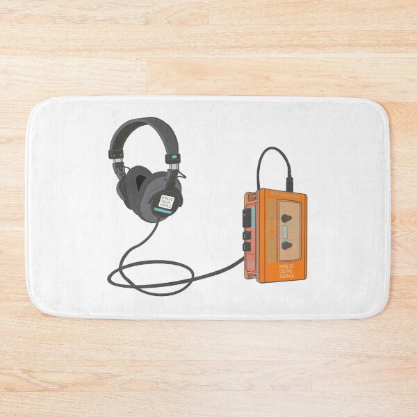 Item preview, Vintage Cassette Player Aesthetic (Princeton Orange Colorway) Analog / Music designed and sold by analogdigitalvz.