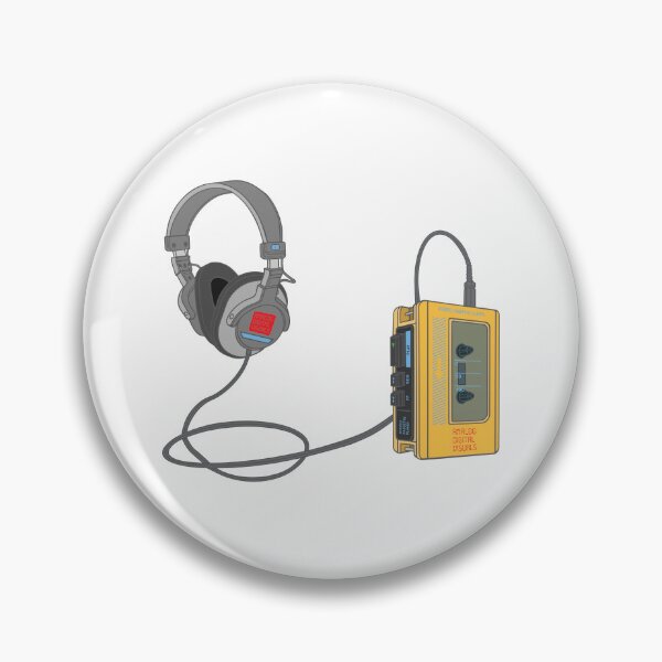 Item preview, Vintage Cassette Player Aesthetic (Maize Yellow Colorway) Analog / Music designed and sold by analogdigitalvz.