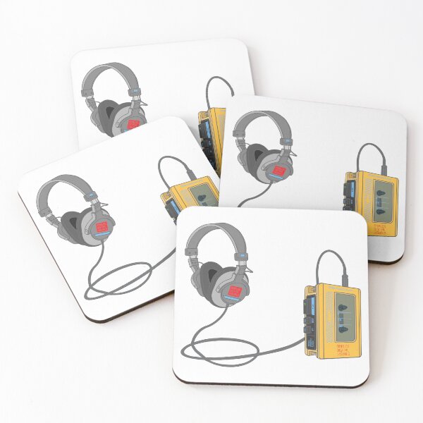 Item preview, Vintage Cassette Player Aesthetic (Maize Yellow Colorway) Analog / Music designed and sold by analogdigitalvz.