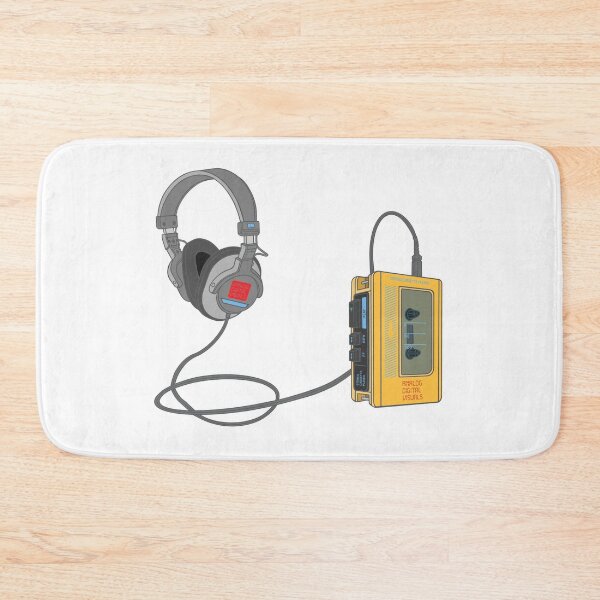 Item preview, Vintage Cassette Player Aesthetic (Maize Yellow Colorway) Analog / Music designed and sold by analogdigitalvz.