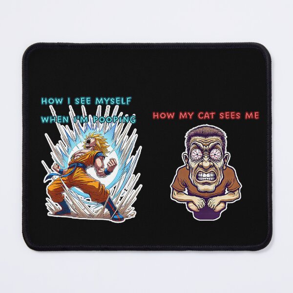 Item preview, My Heroic Vision vs. Reality: Toilets and Cats designed and sold by lAnJefurtifeu.