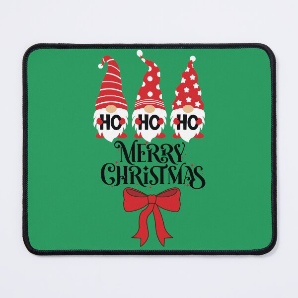 Item preview, Cute Gnome HO HO HO Merry Christmas design Stickers and t shirts, and more designed and sold by CRandRRstickers.