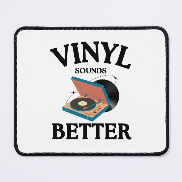Item preview, Vinyl Sounds Better Music Fan Disc Records Collector designed and sold by MouDantArts.