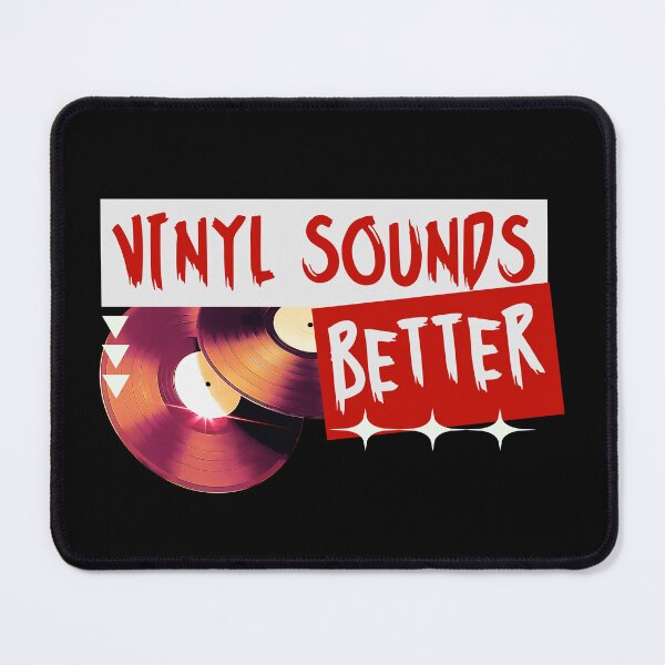 Item preview, Music Lovers Vinyl Sounds Better Disc Records Collector designed and sold by MouDantArts.