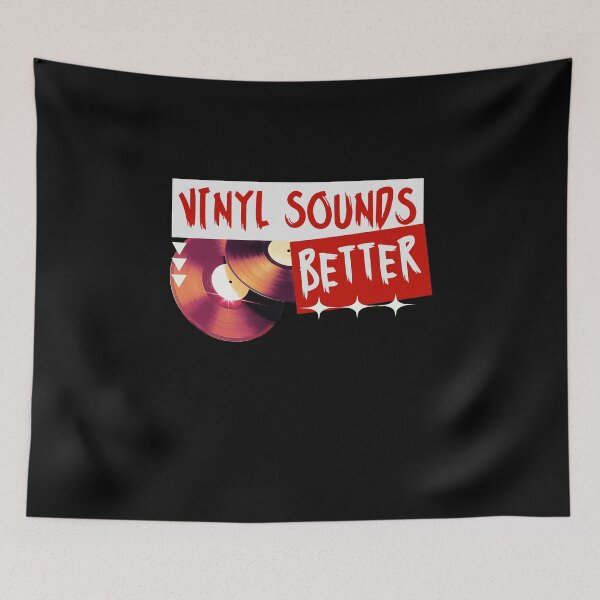 Item preview, Music Lovers Vinyl Sounds Better Disc Records Collector designed and sold by MouDantArts.