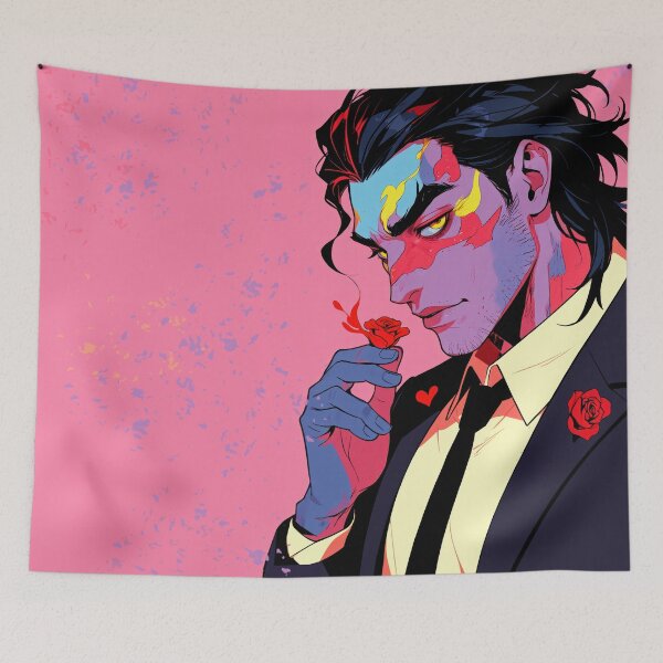 Item preview, Inner Flames of Love Business Man Vibrant Colors designed and sold by CriaCreative.