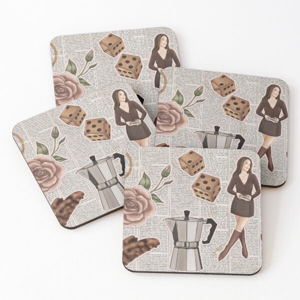 Item preview, Espresso Girl Aesthetic designed and sold by LVPRINTS.