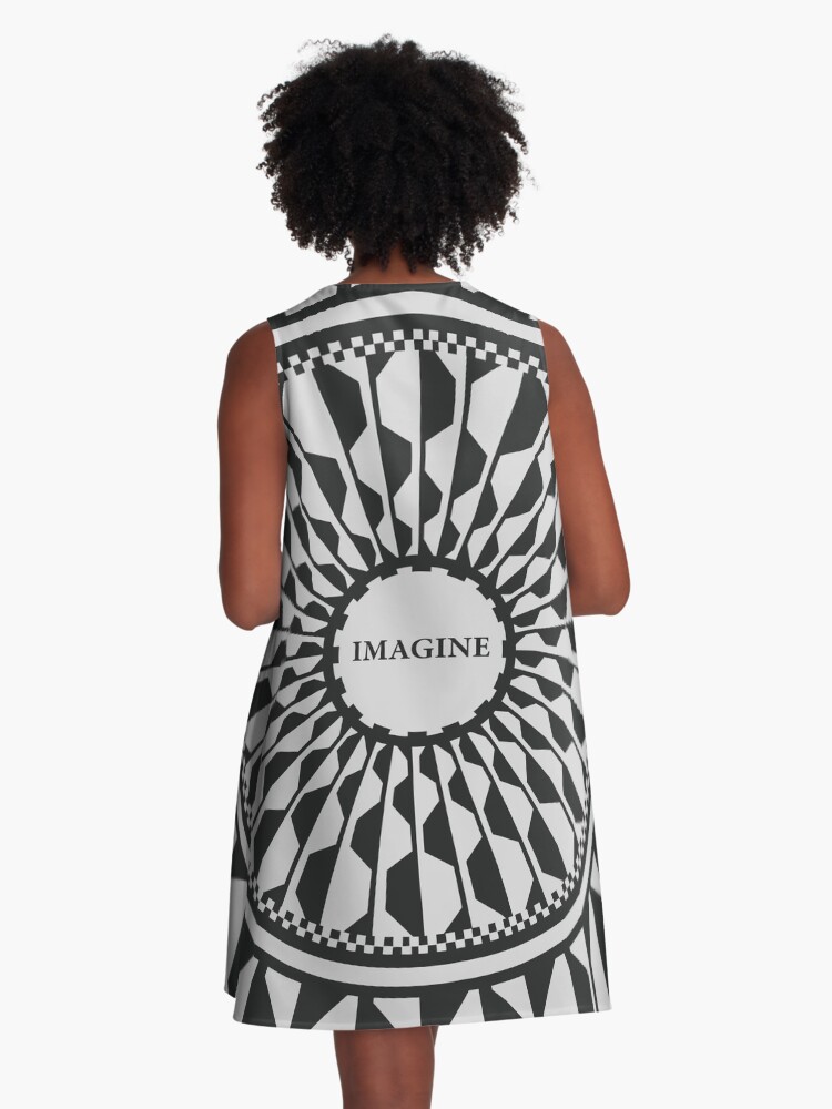 Thumbnail 3 of 4, A-Line Dress, Imagine - Memorial designed and sold by Renato K.