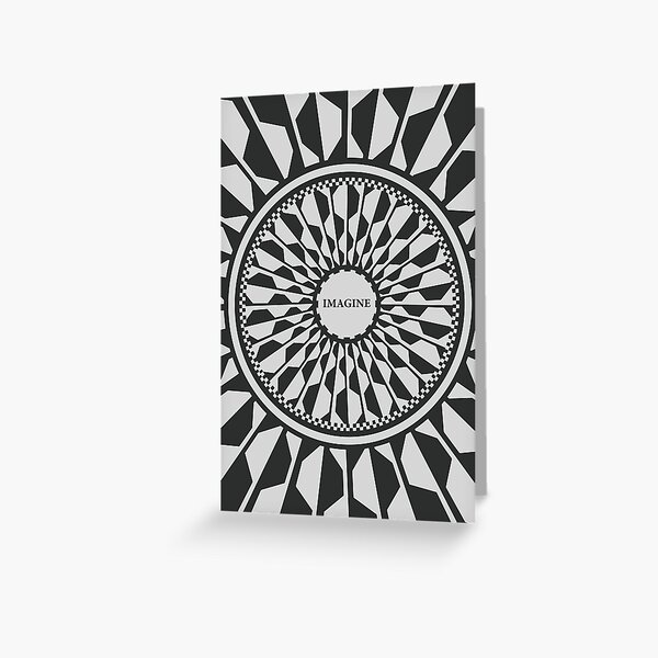 Imagine - Memorial Greeting Card