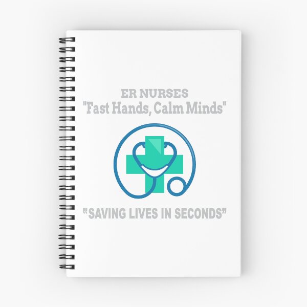Item preview, ER Nurses - Fast Hands, Calm Minds, True Heroes. designed and sold by Pansies1.
