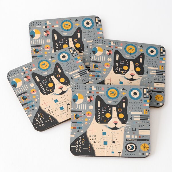 Item preview, Graphic Cat designed and sold by Joe Foley | Digital Artist.