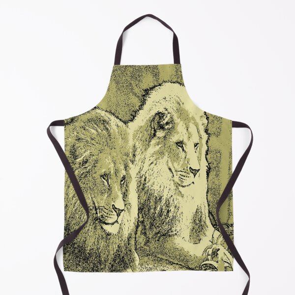 Item preview, Double Trouble Lions designed and sold by DesignFantazia.