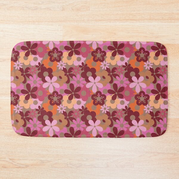 Item preview, Delicious Mocha Mousse Flower Power Seamless Pattern Print designed and sold by ClaudiaFlores.